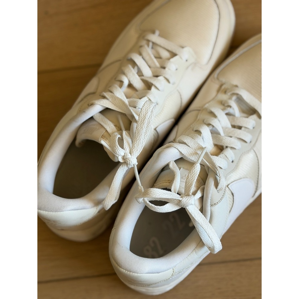 Nike Air Force 1 React Summit White Coconut Milk Mens 10.5 DM0573-101 Low Top XX - Picture 8 of 15
